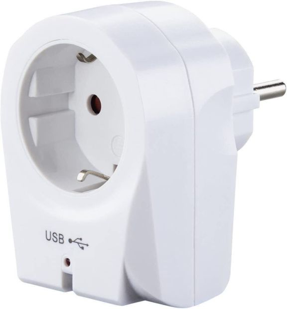 Hama Steckdosenadapter mit 2x USB Steckdose Ladegeräte Hama Steckdosenadapter mit 2x USB Steckdose Ladegeräte