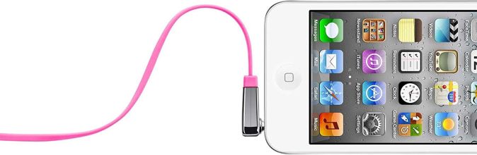 Belkin 3,5 mm Audiokabel Klinkenkabel AUX Stecker Gewinkelt 0,9 m Pink