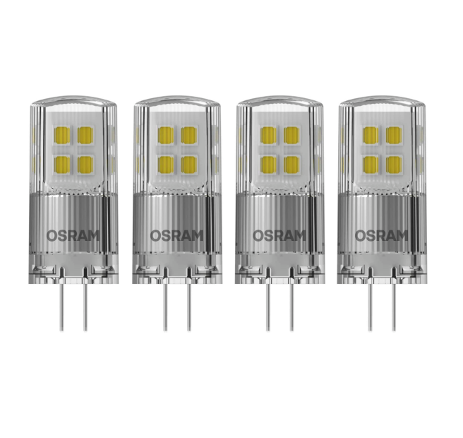 OSRAM G4 LED Stiftsockellampe Dimmbar Pinlampe 20W Warmweiß [4ER]