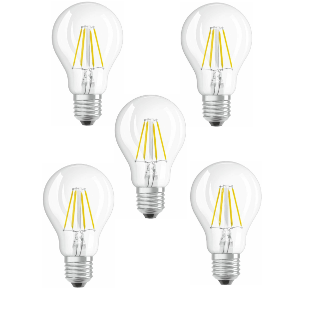 OSRAM LED E27 Glühbirne Dimmbar 100W Binnenform Kaltweiß [5ER]
