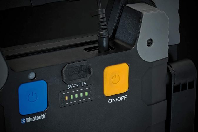 Brennenstuhl TORAN 4000 Mobiler Bluetooth Akku LED Baustahler 
