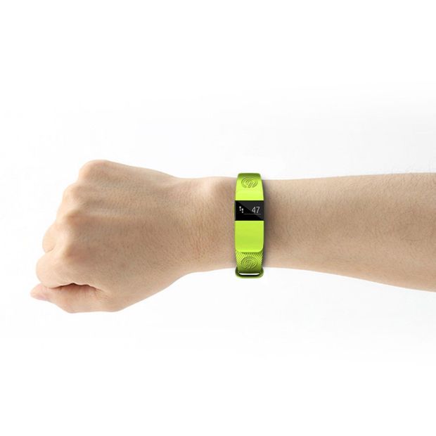 NINETEC Smartfit F2HR Fitnesstracker + 5x Ersatz Armband (Schwarz / Blau / Rot / Grün / ORANGE)