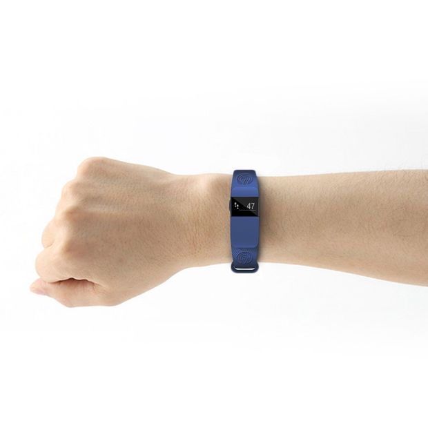NINETEC Smartfit F2HR Fitnesstracker + 5x Ersatz Armband (Schwarz / Blau / Rot / Grün / ORANGE)