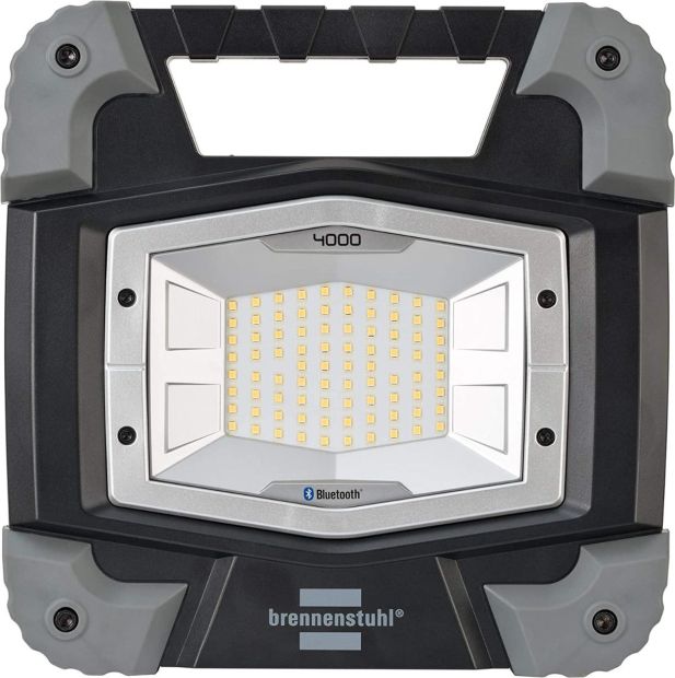 Brennenstuhl TORAN 4000 Mobiler Bluetooth Akku LED Baustahler 