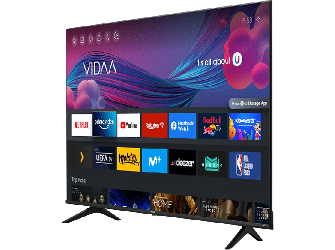 HISENSE 55A6CG LED TV 55 Zoll UHD 4K Fernsher Smart TV  [B-WARE]