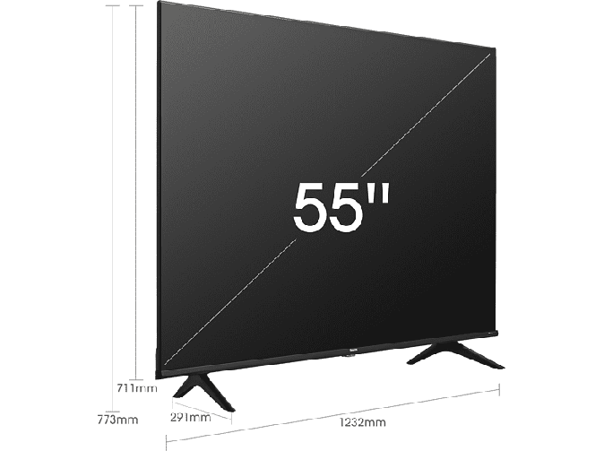 HISENSE 55A6CG LED TV 55 Zoll UHD 4K Fernsher Smart TV  [B-WARE]