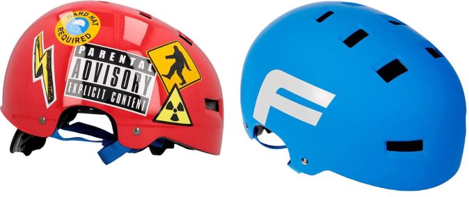 Fischer Fahrradhelm BMX Skater Helm Radhelm MTB S/M 54-58