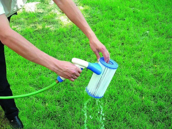 Bestway Filtereinsatz Reiniger Reinigungspistole Filtereinsatz Filter Reinigung