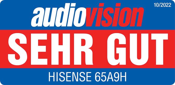 Hisense 65A9H UHD OLED 65 Zoll Fernseher 4K Smart TV 164 cm [B-WARE]