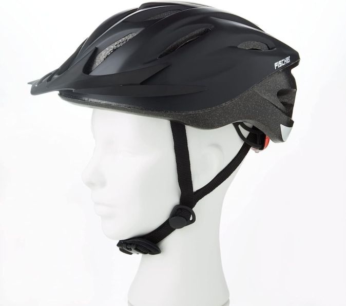 Fischer Fahrradhelm Shadow Schutzhelm S/M Schwarz Fischer Fahrradhelm Shadow Schutzhelm S/M Schwarz