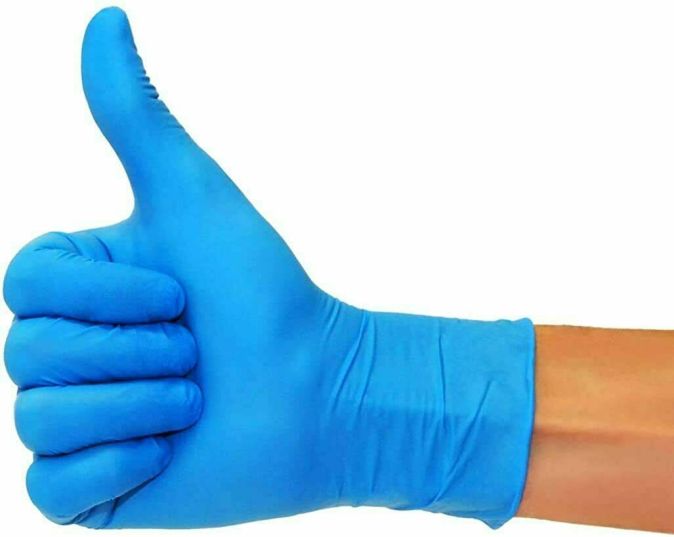 Fiduciashop 100 Stück - Einmalhandschuhe Nitrilhandschuhe - in verschiedenen Größen