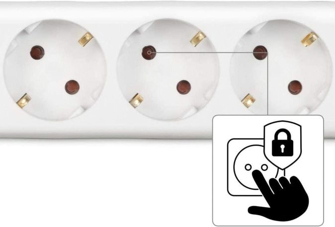 Hama 3-Fach Steckdosenleiste mit Schalter Mehrfachsteckdose 3m Hama 3-Fach Steckdosenleiste mit Schalter Mehrfachsteckdose 3m
