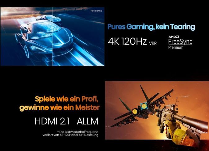 Hisense 55U77HQ 4K ULED 55 Zoll (139cm) Smart - TV 4K UHD Fernseher [B-WARE]