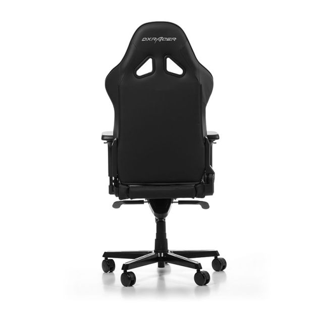 DXRacer Gaming Stuhl, Bürostuhl Chefsessel Kunstleder Schwarz 200 cm [B-WARE]