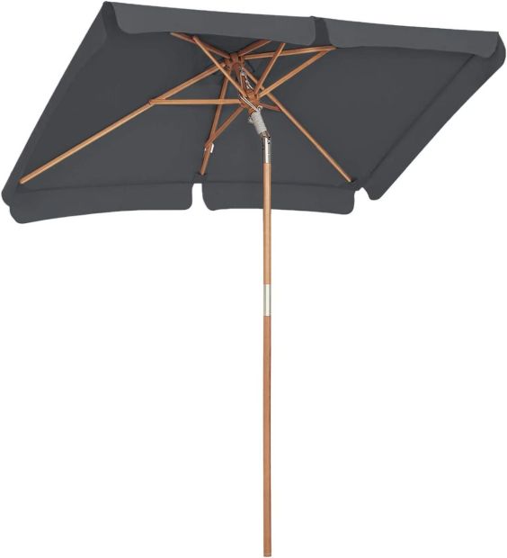 Songmics Sonnenschirm Balkonschrim Terrasenschrim 200x125 cm Songmics Sonnenschirm Balkonschrim Terrasenschrim 200x125 cm