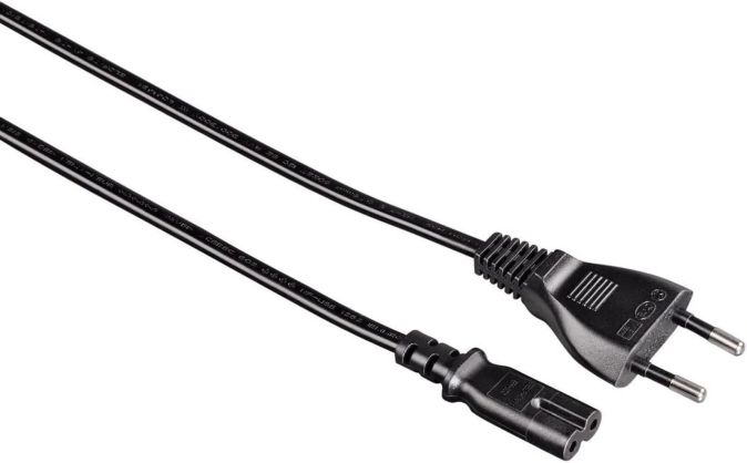 Hama Euro Netzkabel 2-Polig 1,5 m