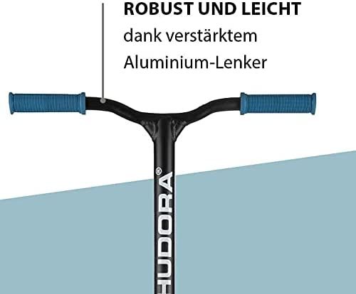 HUDORA Stunt Scooter XQ-12 Roller Blau mit Hudora Skater Rampe 5-tlg SET HUDORA Stunt Scooter XQ-12 Roller Blau mit Hudora Skater Rampe 5-tlg SET
