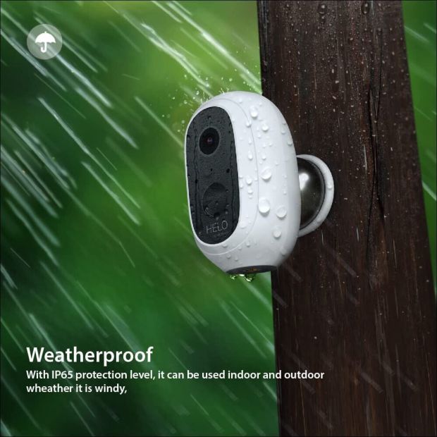 Strong HELO Überwachungskamera FHD 1080P Camera Kit mit Basisstation