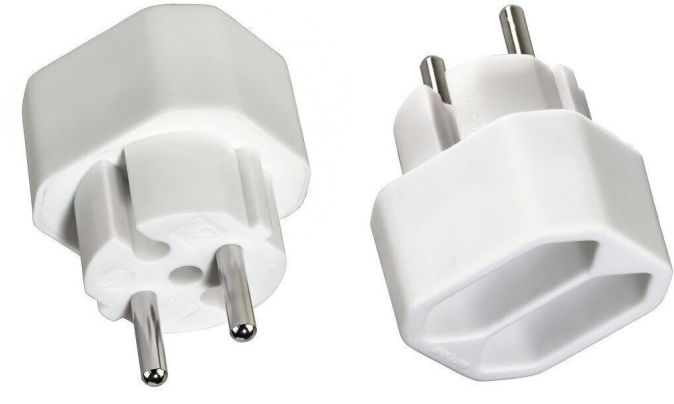Hama 2-fach Steckdosenadapter Mehrfachstecker Adapter Weiß Hama 2-fach Steckdosenadapter Mehrfachstecker Adapter Weiß