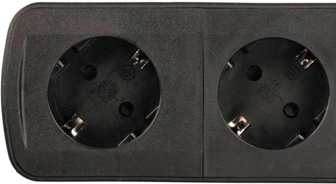 Hama® Steckdosenleiste 4-fach mit Schalter Mehrfachsteckdose 1.5m