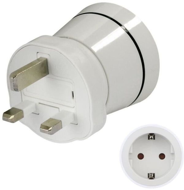 Hama Reisestecker DE auf UK Reiseadapter Steckdosenadapter UK Hama Reisestecker DE auf UK Reiseadapter Steckdosenadapter UK