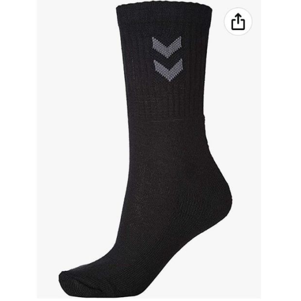 Hummel® Socken Herren Damen Sportsocken [18ER-SET] Socke Schwarz und Weiss