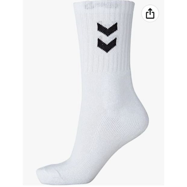 Hummel® Socken [12er Set] Herren Damen Sportsocken Schwarz-Weiss