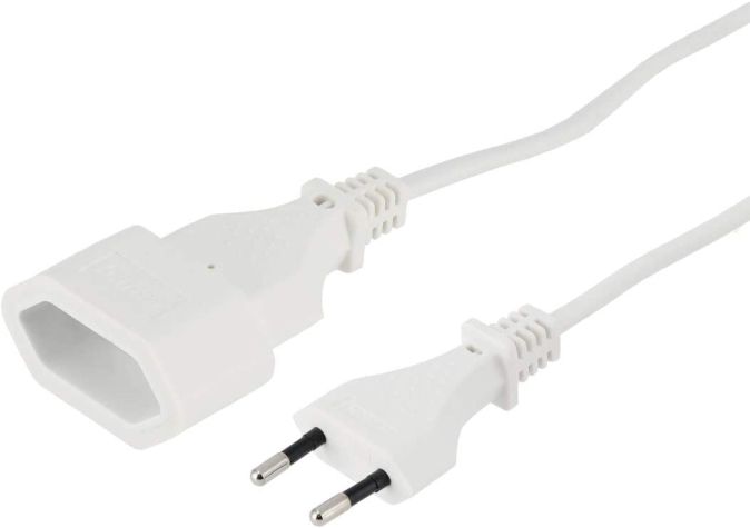 Hama 5m Verlängerungkabel Netzkabel Stromkabel Weiß Hama 5m Verlängerungkabel Netzkabel Stromkabel Weiß
