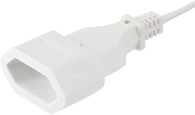 Hama 5m Verlängerungkabel Netzkabel Stromkabel Weiß Hama 5m Verlängerungkabel Netzkabel Stromkabel Weiß