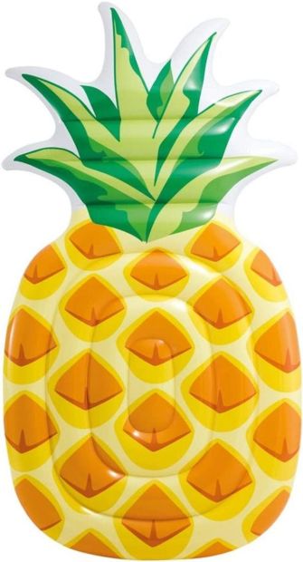 Intex Pool Luftmatratze Badeinsel XXL Ananas-Design 216cm