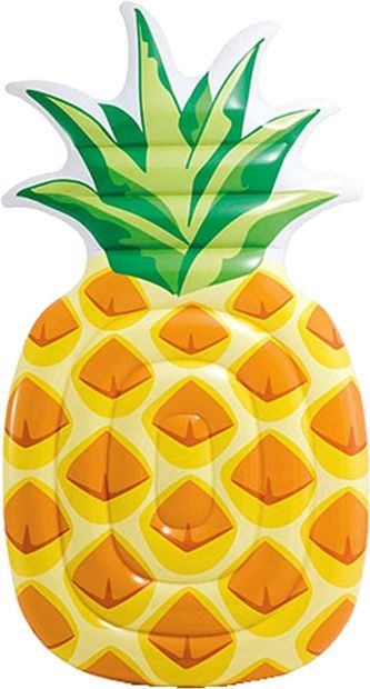 Intex Pool Luftmatratze Badeinsel XXL Ananas-Design 216cm