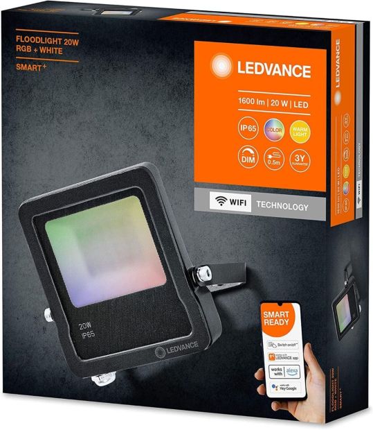 Ledvance LED Fluter außen Smart Strahler Wand RGB 20W dimmbar