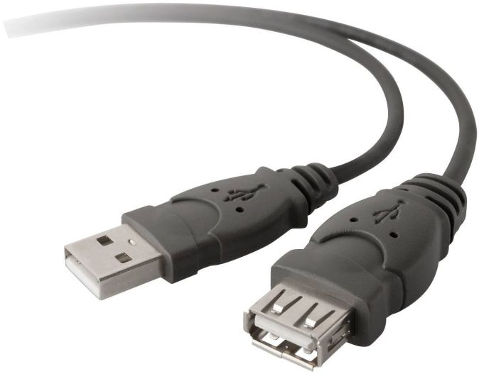 Belkin USB-Kabel USB-A-Stecker zu USB-A-Buchse 1,80 m 