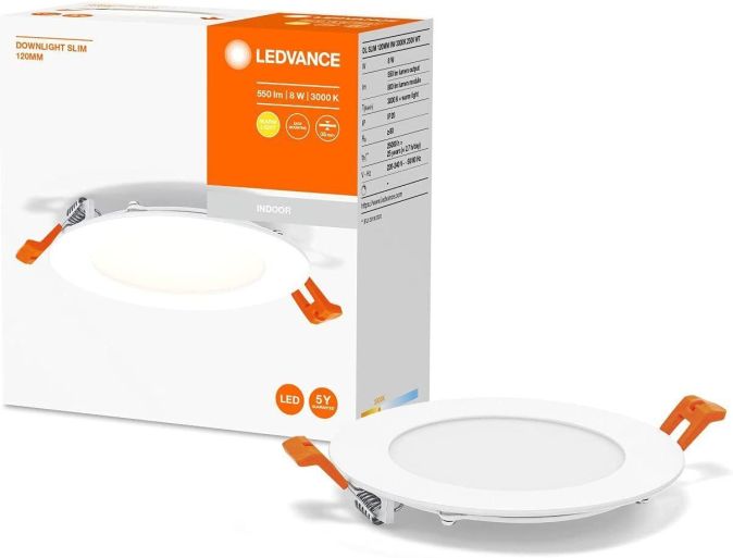 LEDVANCE LED Spot Einbaustrahler Decken Lampe inkl. Klemmvorrichtung LEDVANCE LED Spot Einbaustrahler Decken Lampe inkl. Klemmvorrichtung