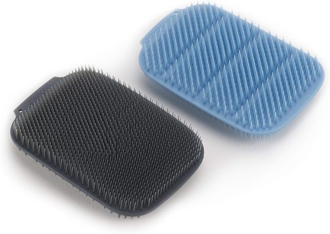 Joseph Joseph, Cleantech™ scrubbing sponge, Set of 2 - blau/grau
