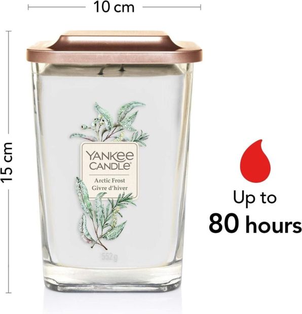 Yankee Candle Groß im Glas Raumduft Lufterfrischer 2-Docht Teelichter Arctic Frost Yankee Candle Groß im Glas Raumduft Lufterfrischer 2-Docht Teelichter Arctic Frost
