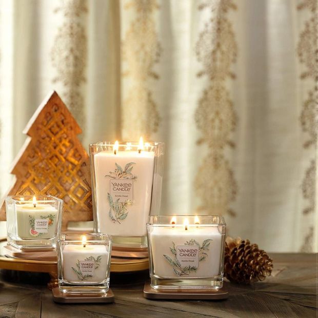 Yankee Candle Groß im Glas Raumduft Lufterfrischer 2-Docht Teelichter Arctic Frost Yankee Candle Groß im Glas Raumduft Lufterfrischer 2-Docht Teelichter Arctic Frost