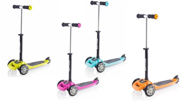 Kettler® Kinderroller Scooter Cityroller Klappbare Sicherheitsgriffe verschiedene Farben