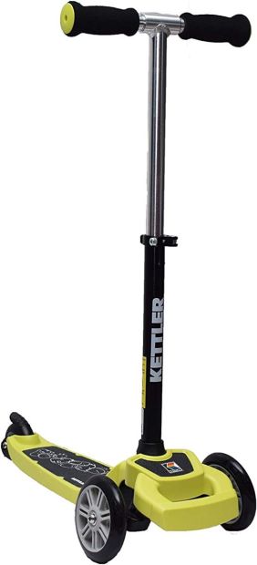 Kettler Kinderroller Scooter Cityroller Gelb/Schwarz