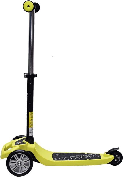 Kettler Kinderroller Scooter Cityroller Gelb/Schwarz