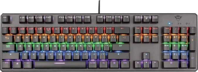 Trust GXT 865 Asta Gaming Mechanische Tastatur mit Trust Kabellos Gamepad [Kombi Deal]