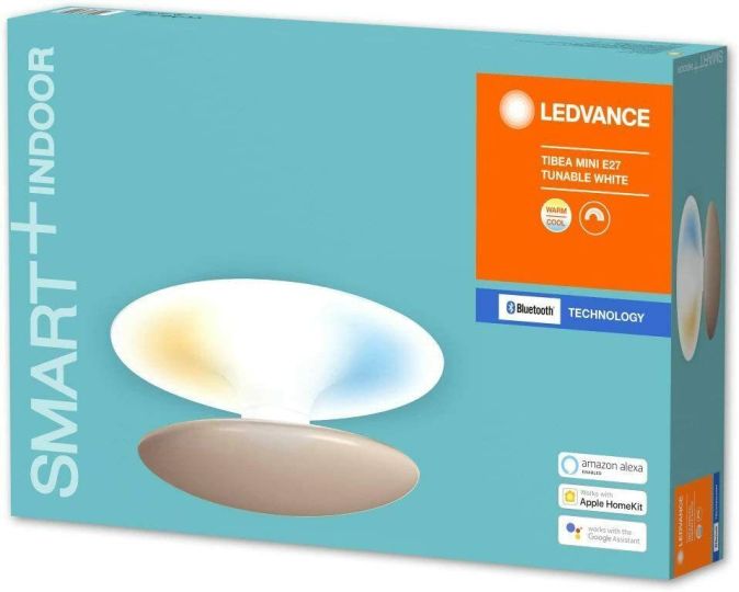 Ledvance Smarte Deckenleuchte mit Bluetooth Mesh Technologie E27 Tunable Weiss