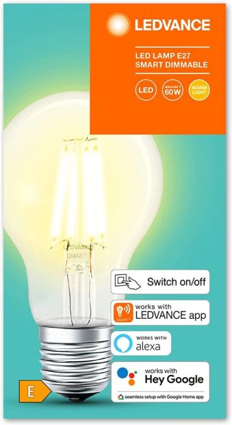 [12x HIGHLIGHTS] LEDVANCE Volks-Licht E27 SMART+ LED-lampe Bluetooth