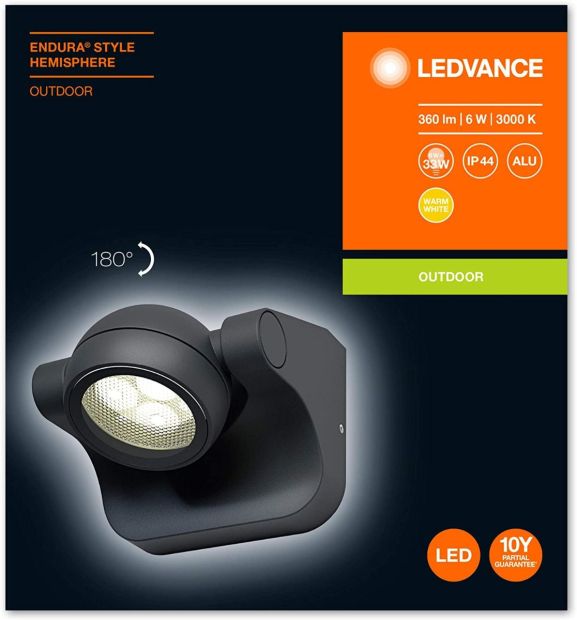 LEDVANCE ENDURA STYLE HEMISPHERE Wand- und Deckenleuchte Leuchte 