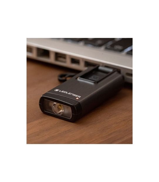 Ledlenser K6R Mini Ultrakompakte Taschenlampe mit USB-A 4GB Speicher Led Light 