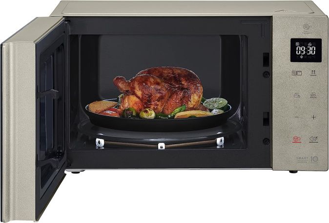 LG Smart Inverter Mikrowelle mit Grill MH6535NBS LG Smart Inverter Mikrowelle mit Grill MH6535NBS