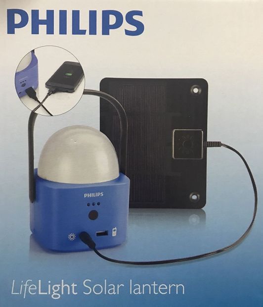 Philips LED Solar Camping Laterne mit USB Philips LED Solar Camping Laterne mit USB