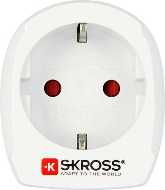 Skross Reisestecker EU auf USA Reisesteckdose Reiseadapter Weiß Skross Reisestecker EU auf USA Reisesteckdose Reiseadapter Weiß