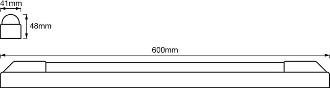 LEDVANCE LED Lichtband-Leuchte Innen-Leuchte Kaltweiß 60 cm
