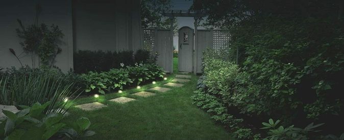 LEDVANCE LED Gartenleuchte Lichterkette mit 18 LED Dots 12W Warmweiß